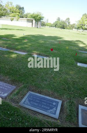 Glendora, Kalifornien, USA 26. Juni 2023 Major League Beaseball Player Roger befreite Grab im Garden of Envotion im Oakdale Memorial Park am 26. Juni 2023 in Glendora, Kalifornien, USA. Foto: Barry King/Alamy Stock Photo Stockfoto