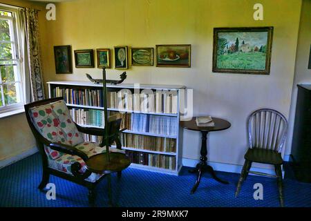 Charleston Farmhouse, West Firle, Lewes, Sussex, Vereinigtes Königreich Bloomsbury Group Stockfoto