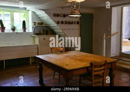Charleston Farmhouse, West Firle, Lewes, Sussex, Vereinigtes Königreich Bloomsbury Group Stockfoto