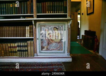 Charleston Farmhouse, West Firle, Lewes, Sussex, Vereinigtes Königreich Bloomsbury Group Stockfoto