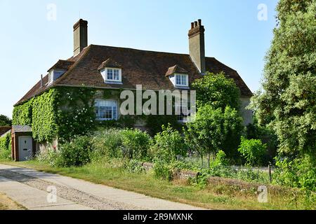 Charleston Farmhouse, West Firle, Lewes, Sussex, Vereinigtes Königreich Bloomsbury Group Stockfoto