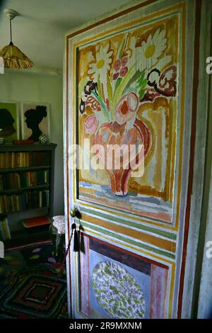Charleston Farmhouse, West Firle, Lewes, Sussex, Vereinigtes Königreich Bloomsbury Group Stockfoto
