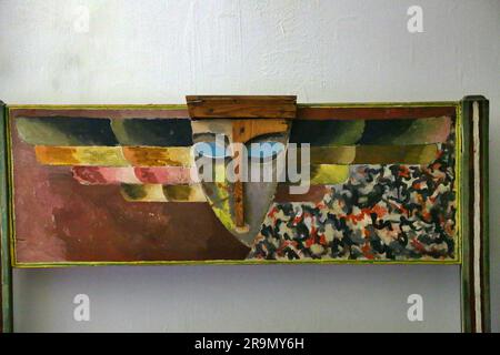 Charleston Farmhouse, West Firle, Lewes, Sussex, Vereinigtes Königreich Bloomsbury Group Stockfoto