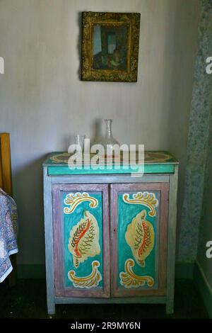 Charleston Farmhouse, West Firle, Lewes, Sussex, Vereinigtes Königreich Bloomsbury Group Stockfoto