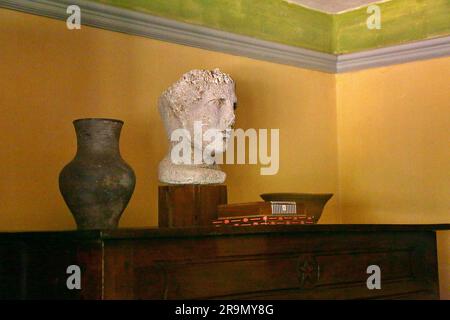 Charleston Farmhouse, West Firle, Lewes, Sussex, Vereinigtes Königreich Bloomsbury Group Stockfoto