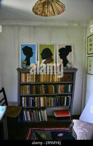 Charleston Farmhouse, West Firle, Lewes, Sussex, Vereinigtes Königreich Bloomsbury Group Stockfoto