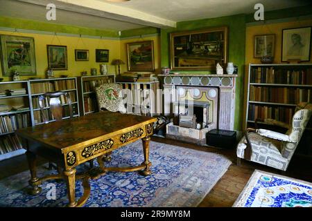 Charleston Farmhouse, West Firle, Lewes, Sussex, Vereinigtes Königreich Bloomsbury Group Stockfoto