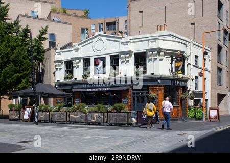 Der White Hart Pub, Southwark Stockfoto