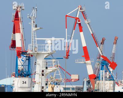 Das antike Ashdod ist jetzt die sechstgrößte Stadt Israels. An der Mittelmeerküste gelegen, ist es zu einem der wichtigsten Industriezentren geworden Stockfoto