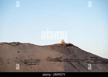 Gräber der Adligen in Assuan Stockfoto