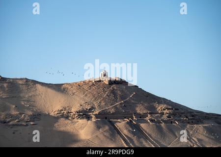 Gräber der Adligen in Assuan Stockfoto