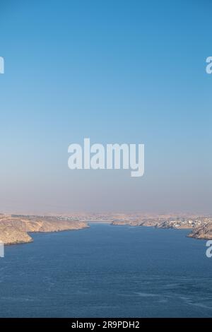 Nasser-Staudamm in Kairo Stockfoto