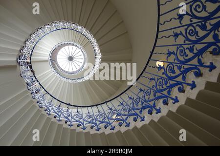 Tulip, Treppe, Queen's House, Greenwich, London Stockfoto