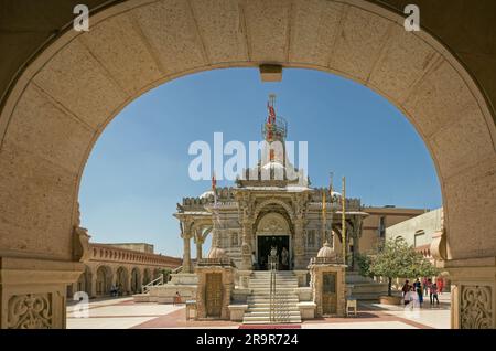 02 23 2017 Shri Umiya Mataji Tempel Unjha Mehsana District North Gujarat Indien.Asien. Stockfoto