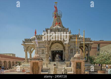 02 23 2017 Shri Umiya Mataji Tempel Unjha Mehsana District North Gujarat Indien.Asien. Stockfoto