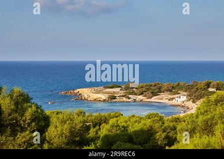 Strand von Il Ciolo in Gagliano del Capo, Salento, Italien Stockfoto