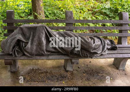 Cathedral Church of Saint John the Divine in Morningside Heights Manhattan, New York City Stockfoto