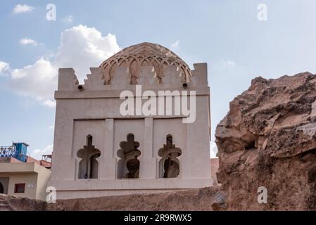 Historisches Koubba el-Baadiyn in Marrakesch aus der Almoravids-Zeit, Marokko Stockfoto