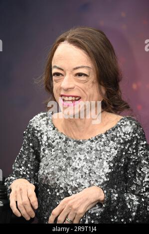 London, Großbritannien. Juni 28 2023. Liz Carr besucht die britische Premiere der WITCHER Staffel 3 im Now Building, Centre Point, St Giles Square, London, Großbritannien. Kredit: Siehe Li/Picture Capital/Alamy Live News Stockfoto