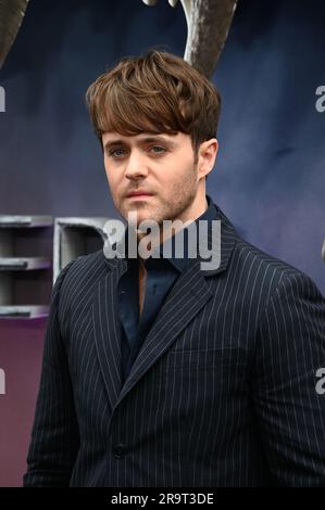 London, Großbritannien. Juni 28 2023. Joey Batey besucht die britische Premiere der WITCHER Staffel 3 im Now Building, Centre Point, St Giles Square, London, Großbritannien. Kredit: Siehe Li/Picture Capital/Alamy Live News Stockfoto