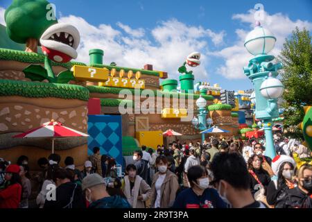 Meine Reisen in und um Osaka Japan Stockfoto