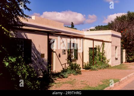 Olive Schreiner House Museum in Cradock (jetzt Nxuba genannt) in der südafrikanischen Provinz Ostkap. Stockfoto