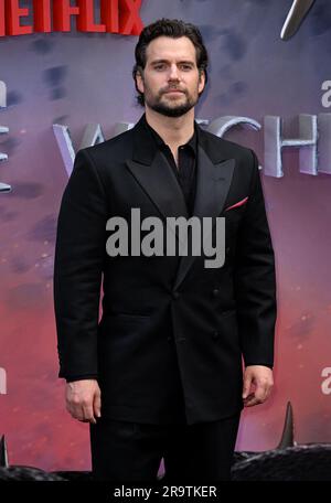 London, Großbritannien. 28. Juni 2023. Henry Cavill bei The Witcher Season 3 UK Premiere, London, Großbritannien, 28. Juni 2023. Foto: Stuart Hardy/ABACAPRESS.COM Kredit: Abaca Press/Alamy Live News Stockfoto