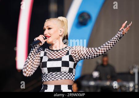 Gwen Stefani tritt im BST Hyde Park 2023 auf. Bild aufgenommen am 25. Juni 2023. Stockfoto