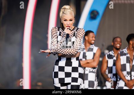 Gwen Stefani tritt im BST Hyde Park 2023 auf. Bild aufgenommen am 25. Juni 2023. Stockfoto