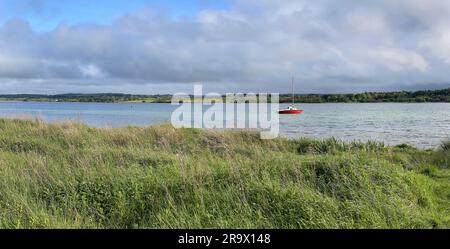 Lake Panorama, Lough Rea, Loughrea, Galway, Irland Stockfoto