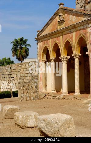 Alcazaba-Ruinen, Merida, Extremadura, Badajoz, Spanien, Ruta de La Plata Stockfoto