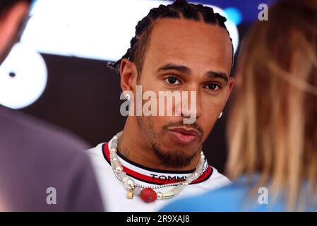 Spielberg, Österreich. 29. Juni 2023. Lewis Hamilton (GBR) Mercedes AMG F1. 29.06.2023. Formel-1-Weltmeisterschaft, Rd 10, Österreichischer Grand Prix, Spielberg, Österreich, Vorbereitungstag. Das Foto sollte wie folgt lauten: XPB/Press Association Images. Kredit: XPB Images Ltd/Alamy Live News Stockfoto