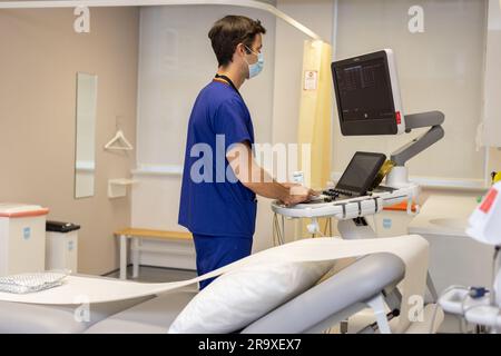 Private Medical Clinic, England, Großbritannien Stockfoto