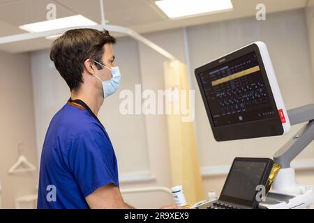 Private Medical Clinic, England, Großbritannien Stockfoto