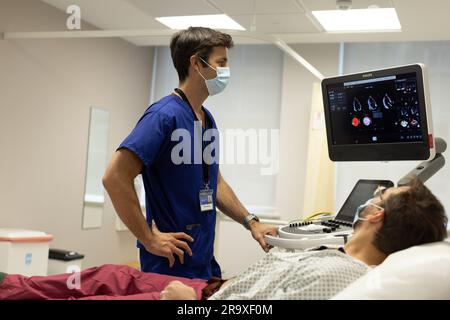 Private Medical Clinic, England, Großbritannien Stockfoto