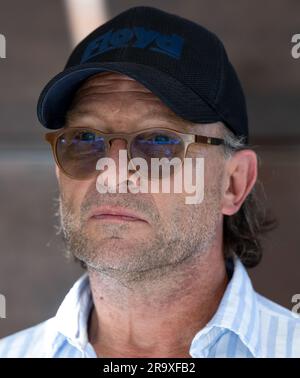 München, Deutschland. 29. Juni 2023. Thomas Kretschmann, Schauspieler, wurde während einer Fotosession beim Münchner Filmfestival fotografiert. Kredit: Sven Hoppe/dpa/Alamy Live News Stockfoto