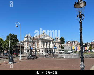 Amsterdam, Niederlande. 23. Juni 2023. Der königliche Konzertsaal im Zentrum von Amsterdam. Hochwertiges Foto Stockfoto