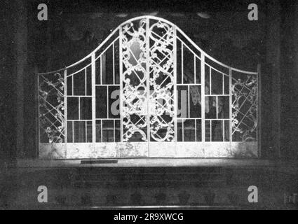 Theater/Theater, Theaterstück, 'Schluck und Jau', von Gerhart Hauptmann (1862 - 1946), Produktionsdesign, URHEBERRECHT DES KÜNSTLERS MUSS NICHT BESTÄTIGT WERDEN Stockfoto