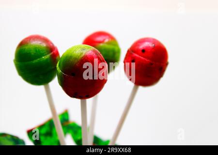 Lollipop-Bonbons Stockfoto