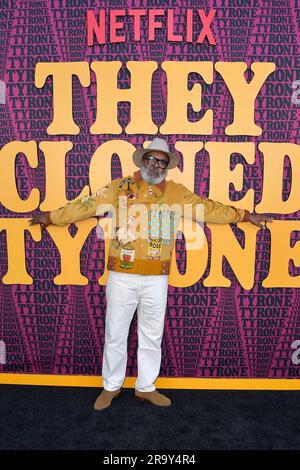 David Alan Grier bei der Premiere des Netflix Films „Them Cloned Tyrone / sie hat Tyrone geklont“ im Hollywood Legion Theater. Los Angeles, 27.06.2023 Stockfoto