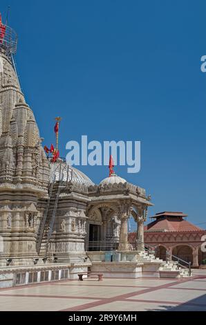 02 23 2017 Shri Umiya Mataji Tempel Unjha Mehsana District North Gujarat Indien.Asien. Stockfoto