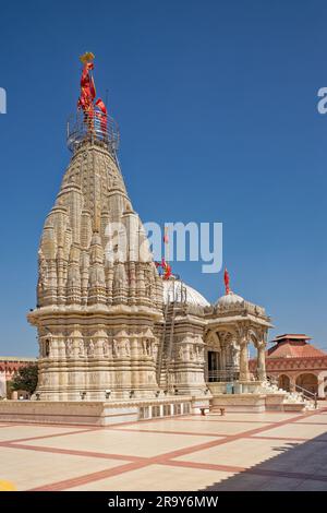 02 23 2017 Shri Umiya Mataji Tempel Unjha Mehsana District North Gujarat Indien.Asien. Stockfoto