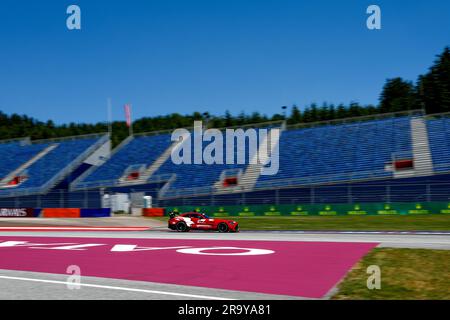 Spielberg, Autriche. 29. Juni 2023. FIA Mercedes Safety Car in Aktion während der Formel 1 Rolex Grosser Preis von Osterreich 2023, 2023 Grand Prix Österreich, 9. Runde der Formel-1-Weltmeisterschaft 2023 vom 30. Juni bis 2. Juli 2023 auf dem Red Bull Ring in Spielberg, Österreich - Foto Florent Gooden/DPPI Credit: DPPI Media/Alamy Live News Stockfoto