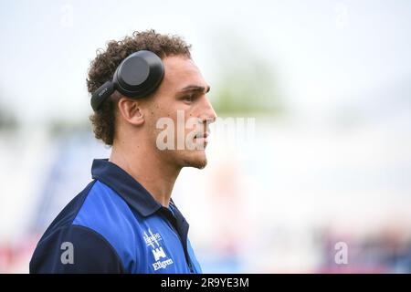 Hull, England - 23. Juni 2023 - Wakefield Trinity's Issac Shaw. Rugby League Betfred Super League , Hull Kingston Rovers vs Wakefield Trinity in Sewell Group Craven Park , Hull, UK Stockfoto