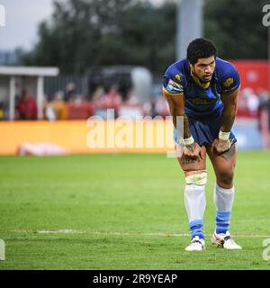 Hull, England - 23. Juni 2023 - Wakefield Trinity's Renouf Atoni. Rugby League Betfred Super League , Hull Kingston Rovers vs Wakefield Trinity in Sewell Group Craven Park , Hull, UK Stockfoto