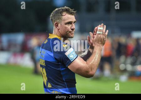 Hull, England - 23. Juni 2023 - Wakefield Trinitys Matty Ashurst. Rugby League Betfred Super League , Hull Kingston Rovers vs Wakefield Trinity in Sewell Group Craven Park , Hull, UK Stockfoto