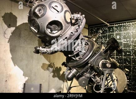 1957 Zeiss Planetarium Projektor Model IV im Griffith Observatory Los Angeles Kalifornien USA Stockfoto