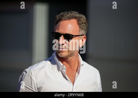 Spielberg, Österreich. 29. Juni 2023. Pressekonferenz, Formel-1-Meisterschaft in Spielberg, Österreich, Juni 29 2023 Kredit: Independent Photo Agency/Alamy Live News Stockfoto