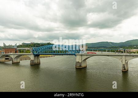 Chief john ross Brücke in Chattanooga Stockfoto