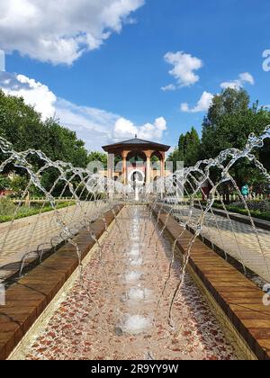 Orientalischer Garten in den Gärten der Welt in Berlin-Marzahn Stockfoto